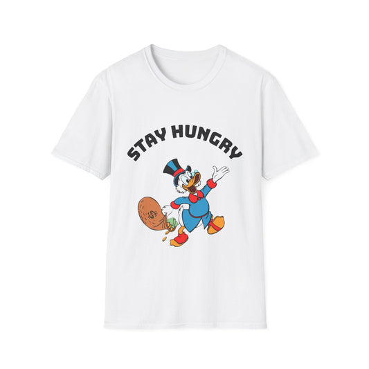 Duck Money T-Shirt — Vintage Cartoon Wealth Graphic Tee